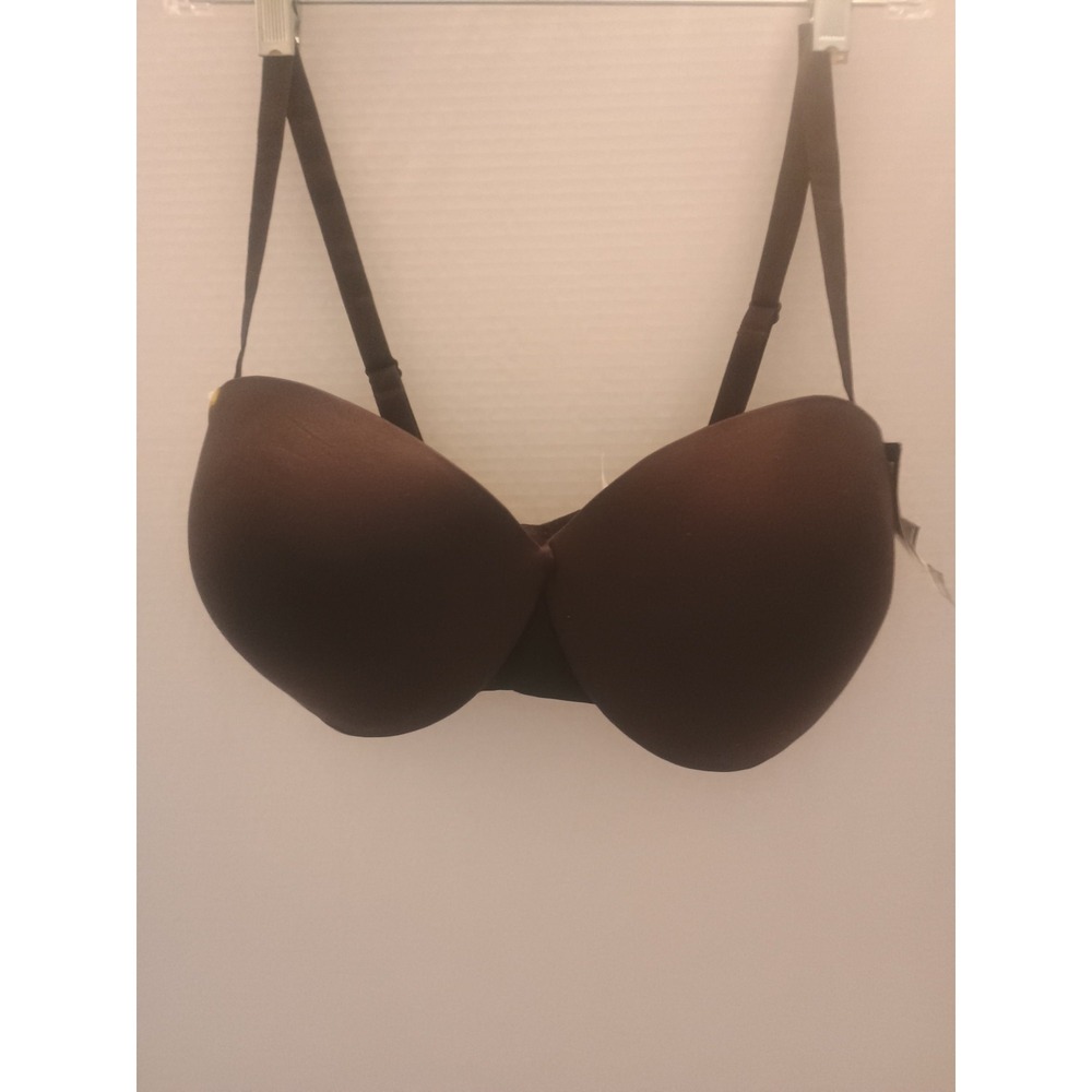 Women's Black Maiden Form 5-Way Straps Underwire Strapless Bra 40C NWT NEW